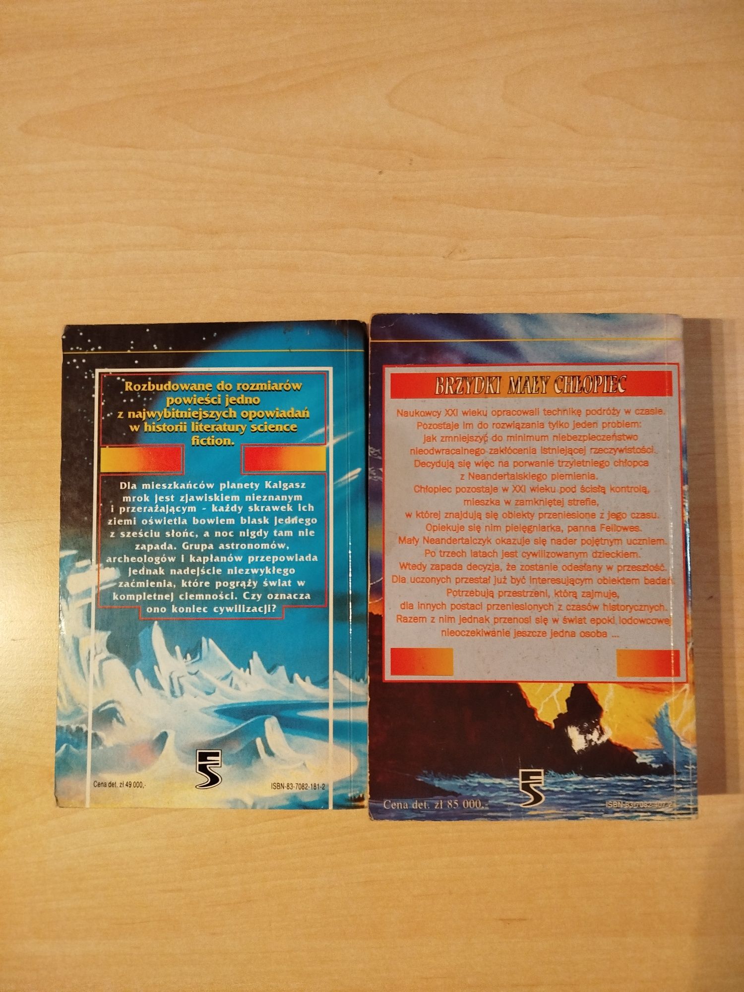 Isaac Asimov Robert Silverberg Nastanie nocy Brzydki mały chłopiec