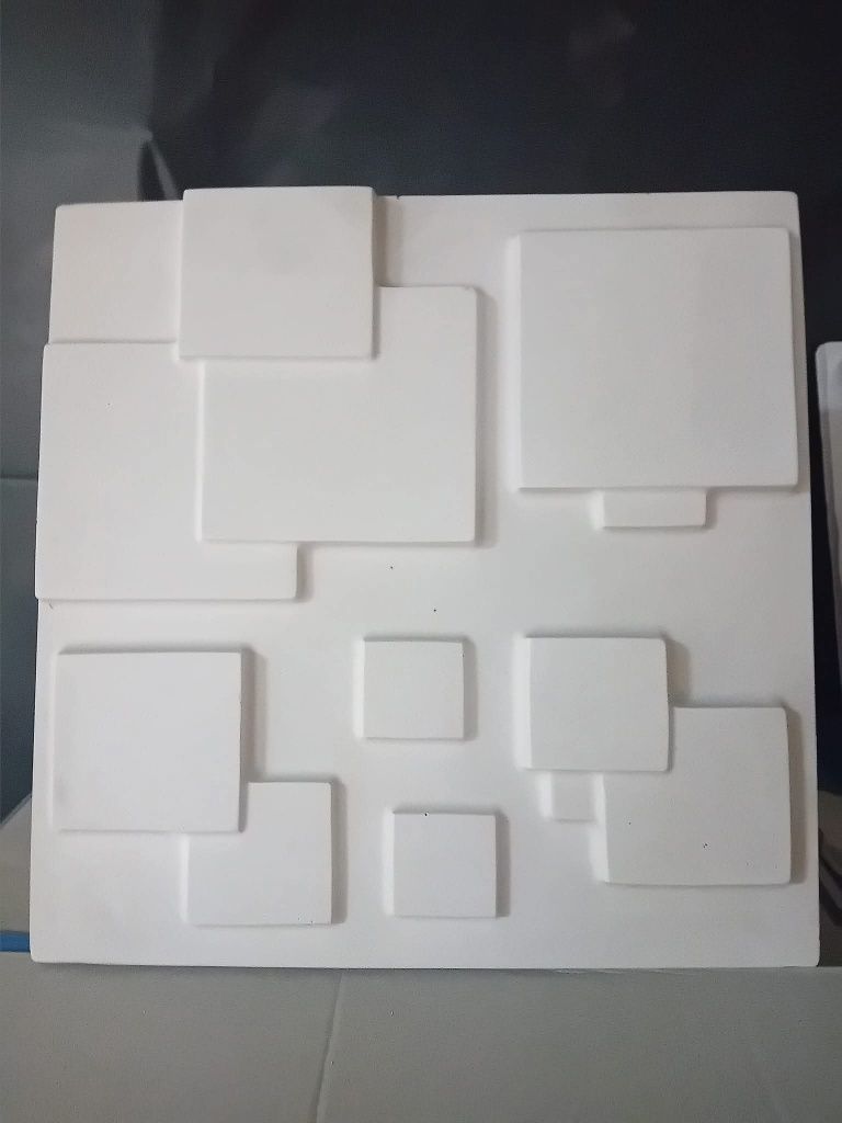 Placas Decorativas 3D em Geso para Parede – Design Moderno e Fácil Apl