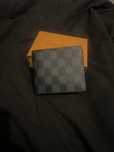 Louis Vuitton portfel męski czarny