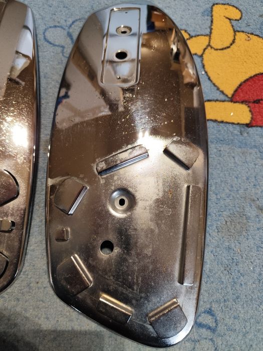 Nakładki osłony chromy zbiornika paliwa MZ TS 125/150