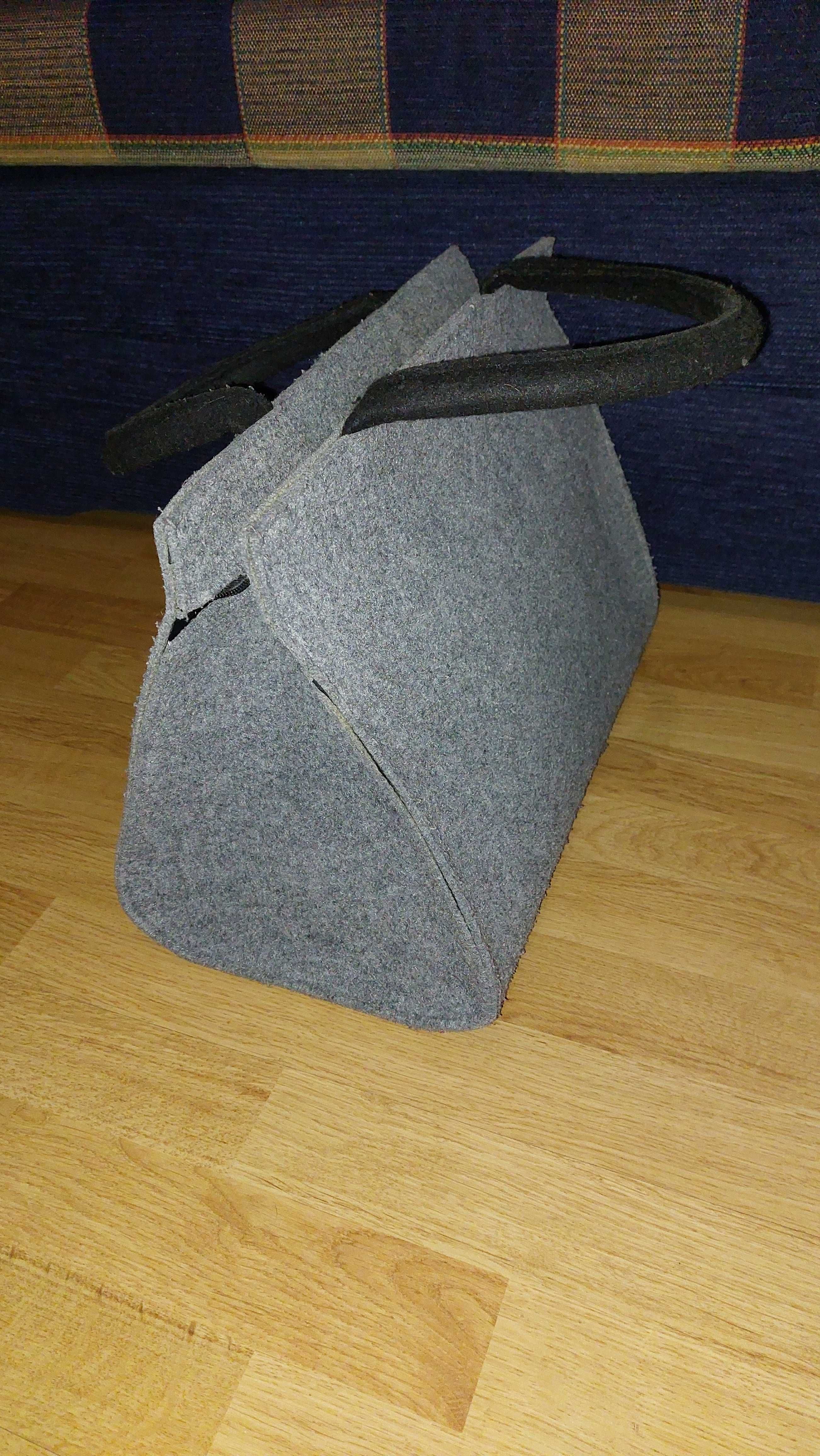 Torebka filcowa folk