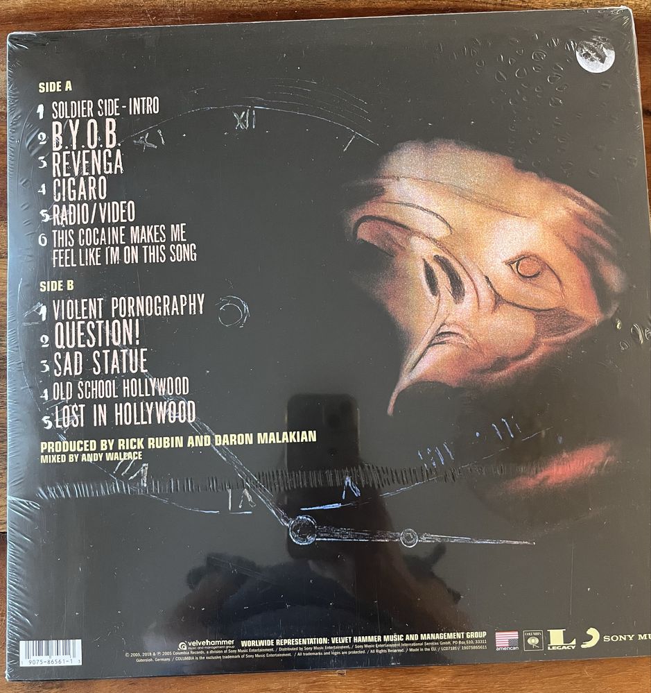 system of a down - Album Vinyl Mezmerize