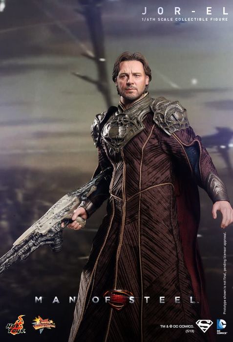 Фигурка 1/6 б/у hot toys mms 201 MAN OF STEEL – JOR-EL