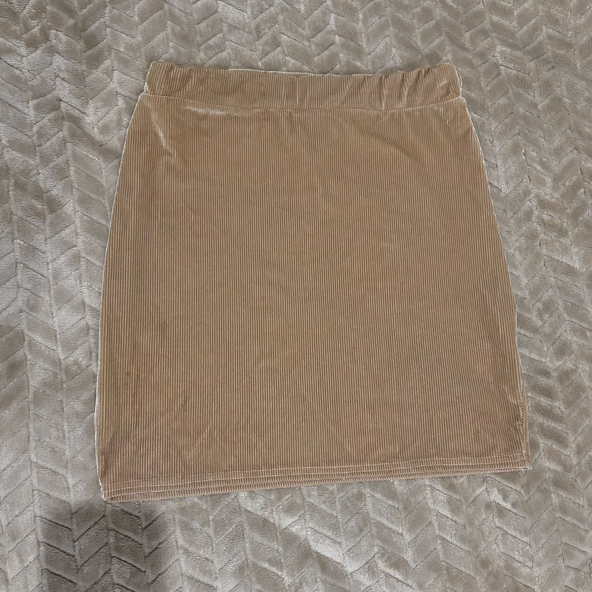 Złota spódniczka Missguided