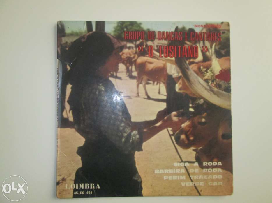Vinil , Discos EP Grupo de danças e cantares o Lusitano