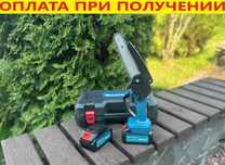 Мини пила аккумуляторная в кейсе 6️⃣ дюймов‼️ Веткорез 1️⃣5️⃣см шина