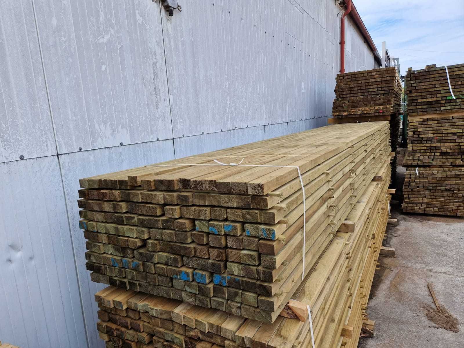 łaty dachowe 40x60 tartak modrzew więźba drewno budowlane