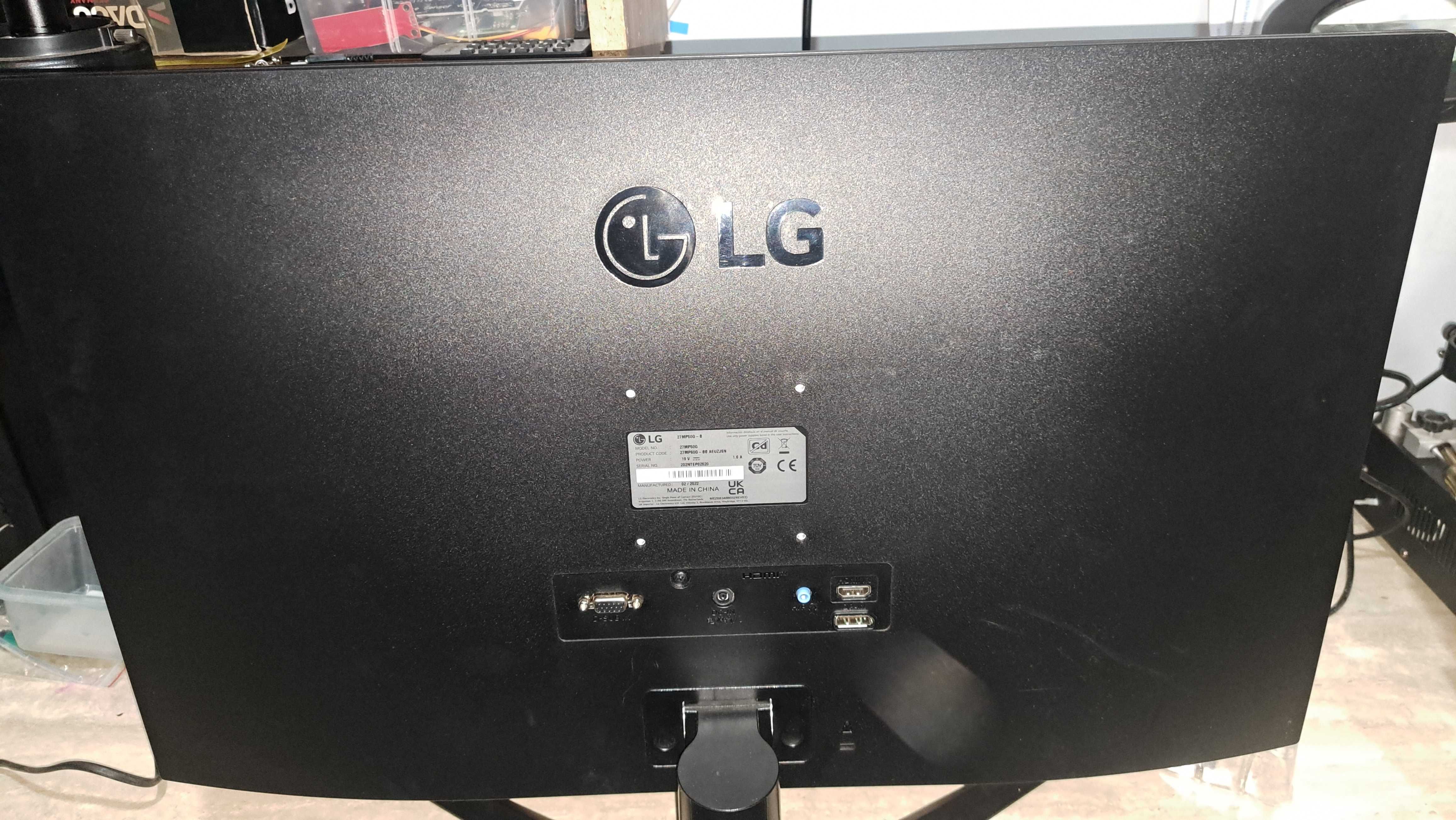Monitor LG 27MP60G  uszkodzony