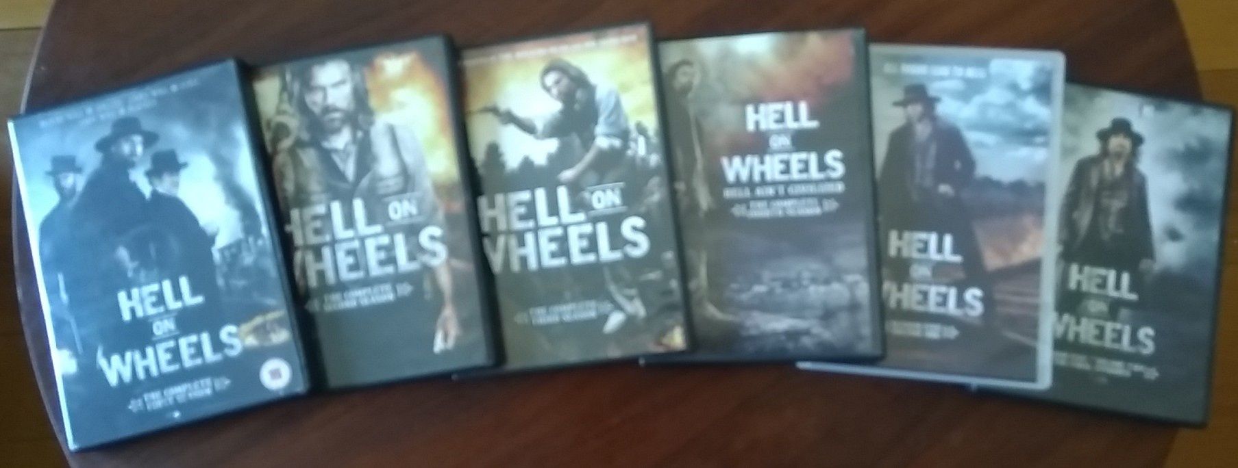 Inferno Sobre Rodas - Hell on Wheels, série completa DVD