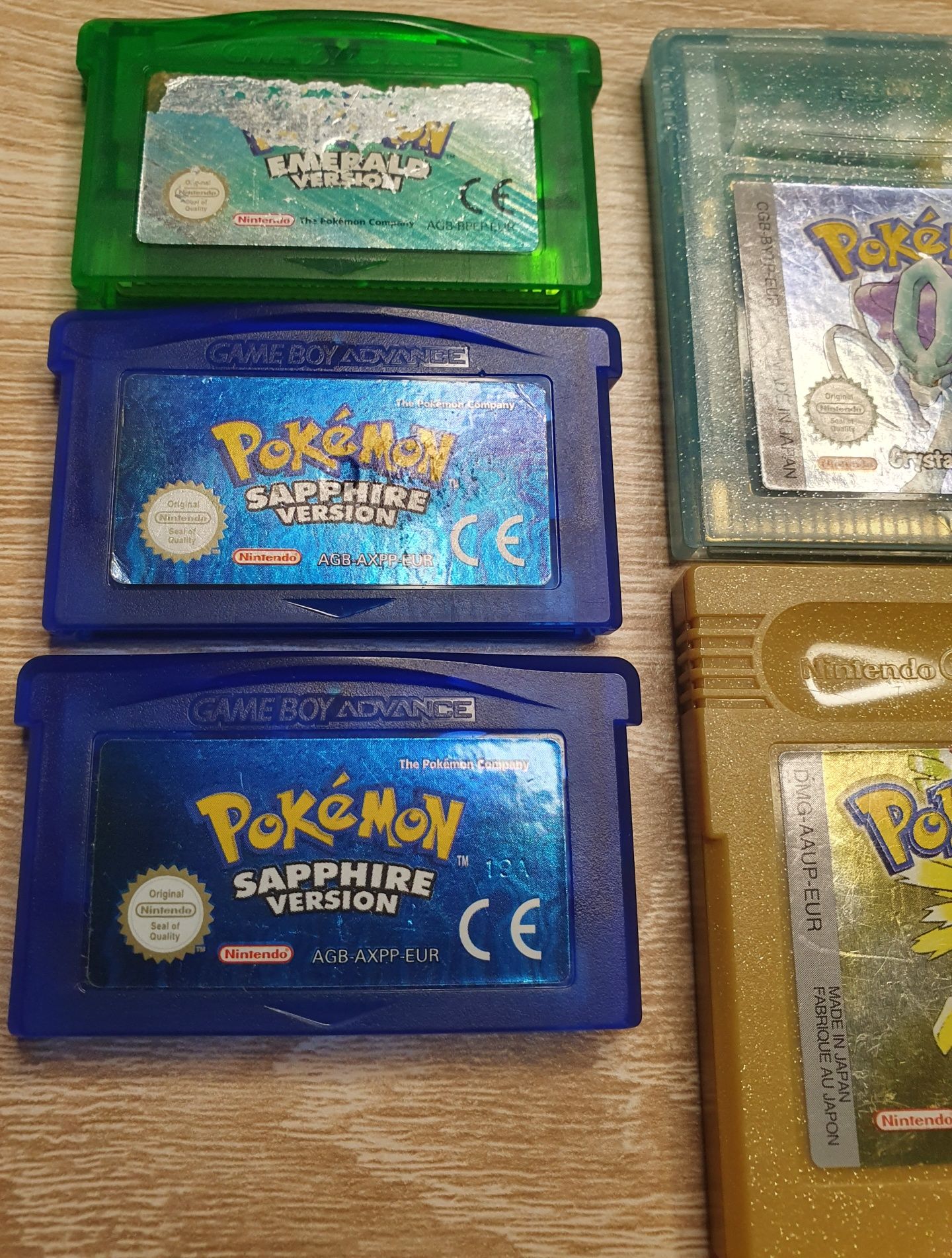 Ігра ігри игра игры картридж Pokémon Emerald для Nintendo Game Boy