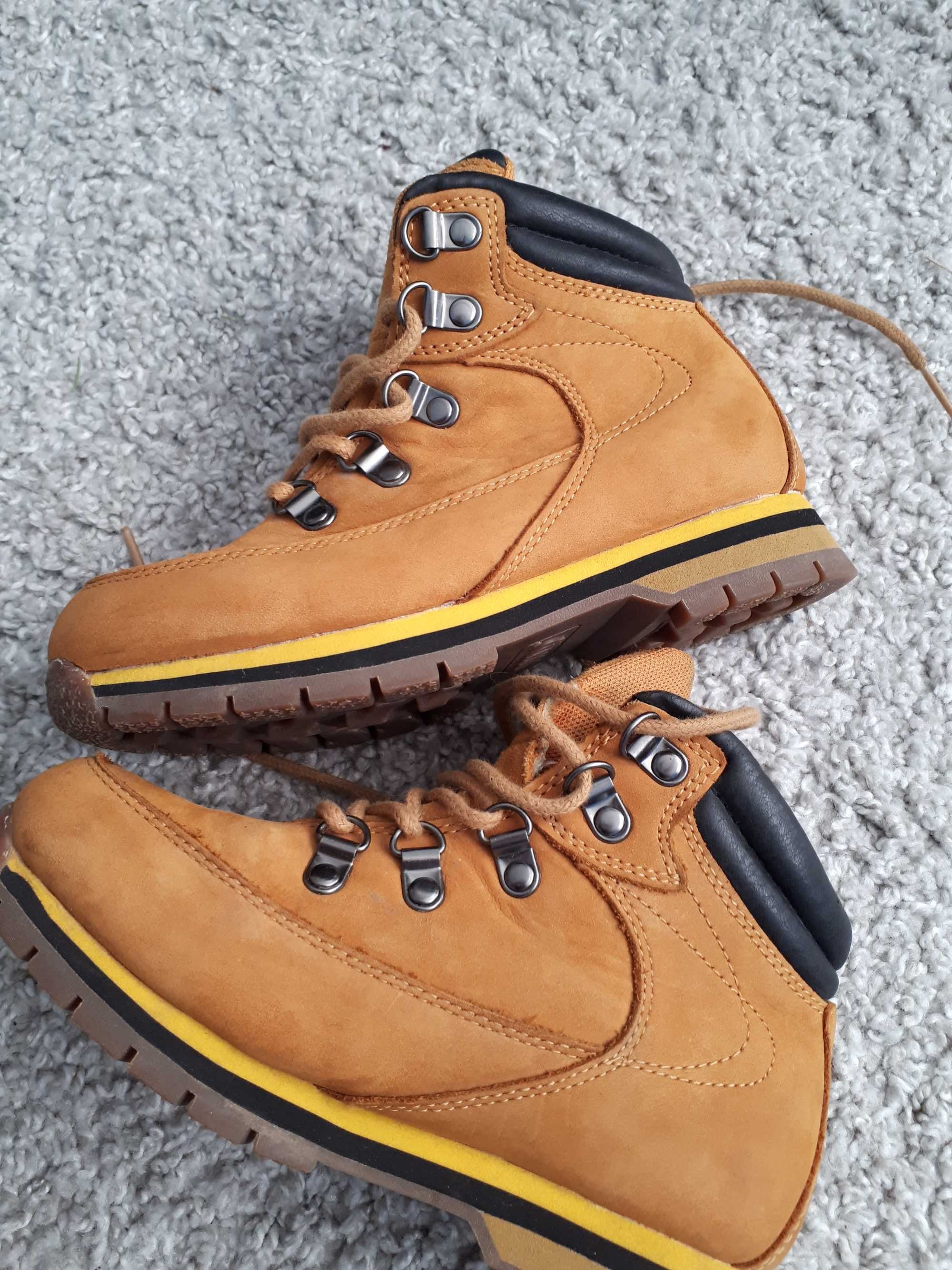 Skórzane buty dziecięce zimowe r.32 Warp