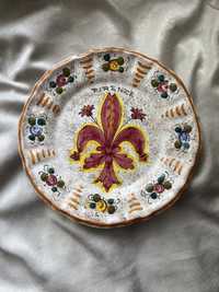Вінтажна тарілка настінний декор
