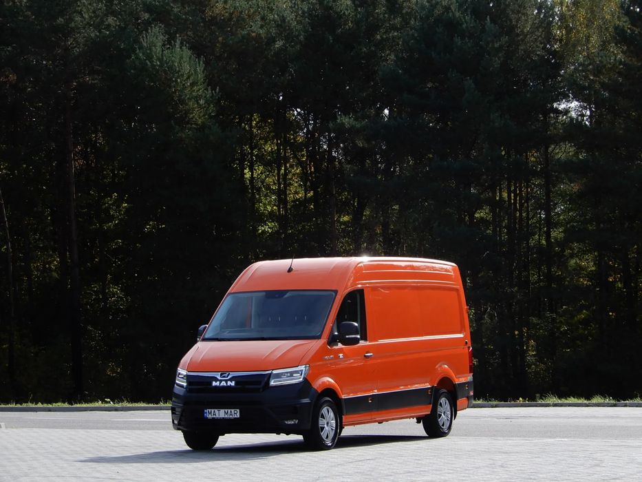 MAN TGE 3.180 4X4 4Motion 211 KM Furgon Blaszak Rozstaw Osi 3640 mm L3H3 Standard / Dach Wysoki Stan Auta Jak NOWY POLECAM  100 % Bezwypadkowy ! Lakier Oryginał ! Salon PL ! I Właściciel !