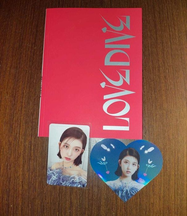 Kpop album Ive Love Dive