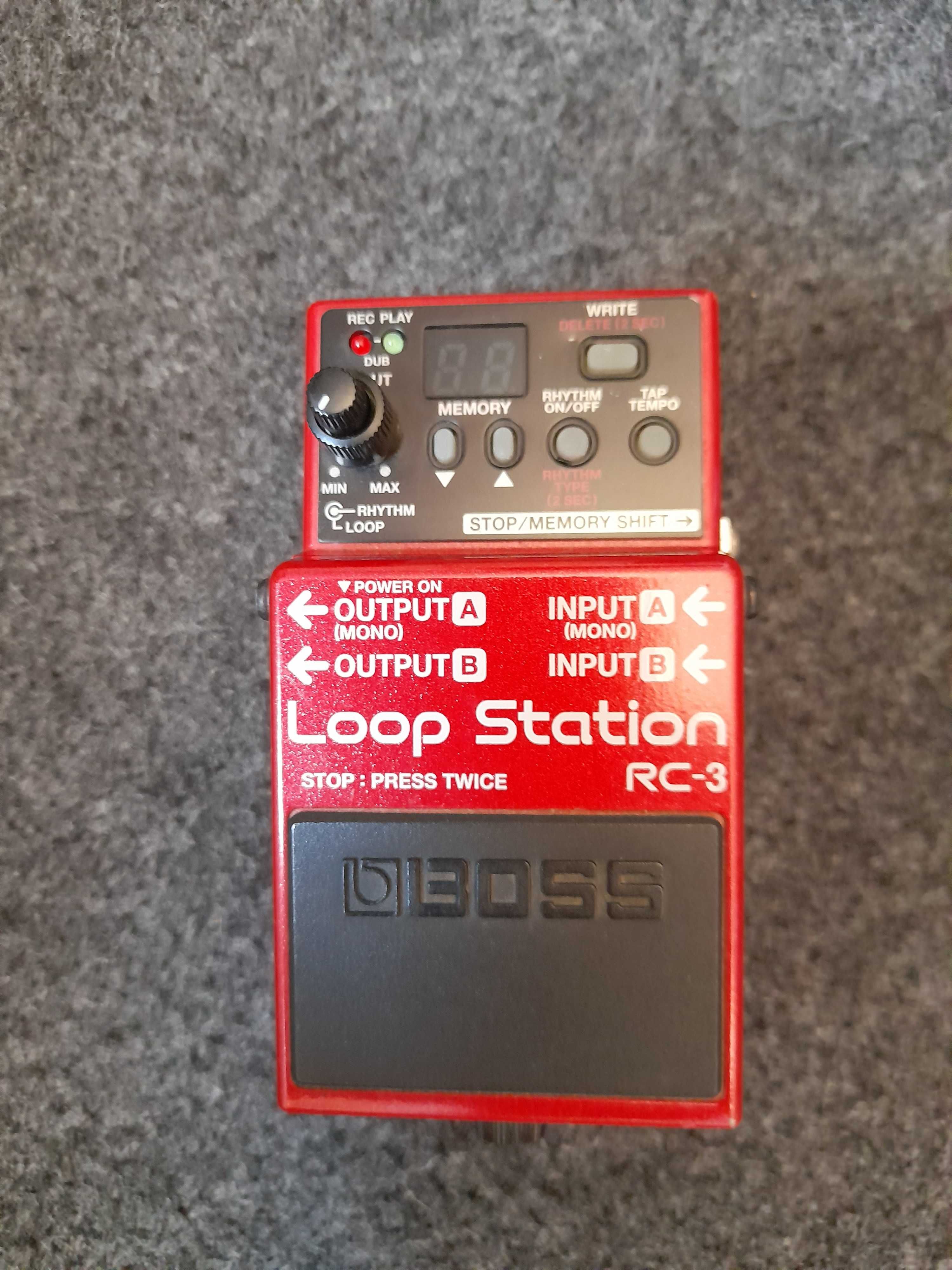 Boss rc3 pedal de loop