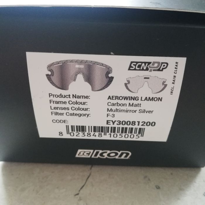 Okulary Scicon Aerowing Lamon Carbon Matt