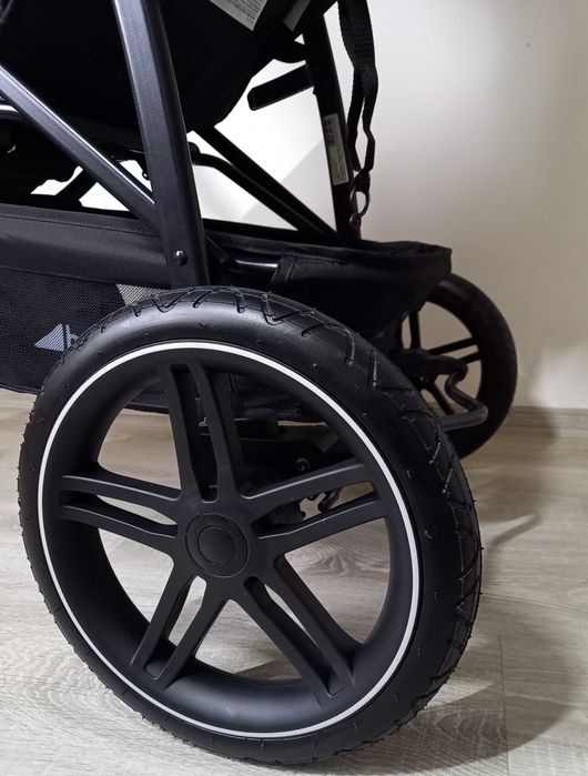 NOWY Wózek spacerowy Hauck Rapid 3R czarny do 22 kg trójkołowy