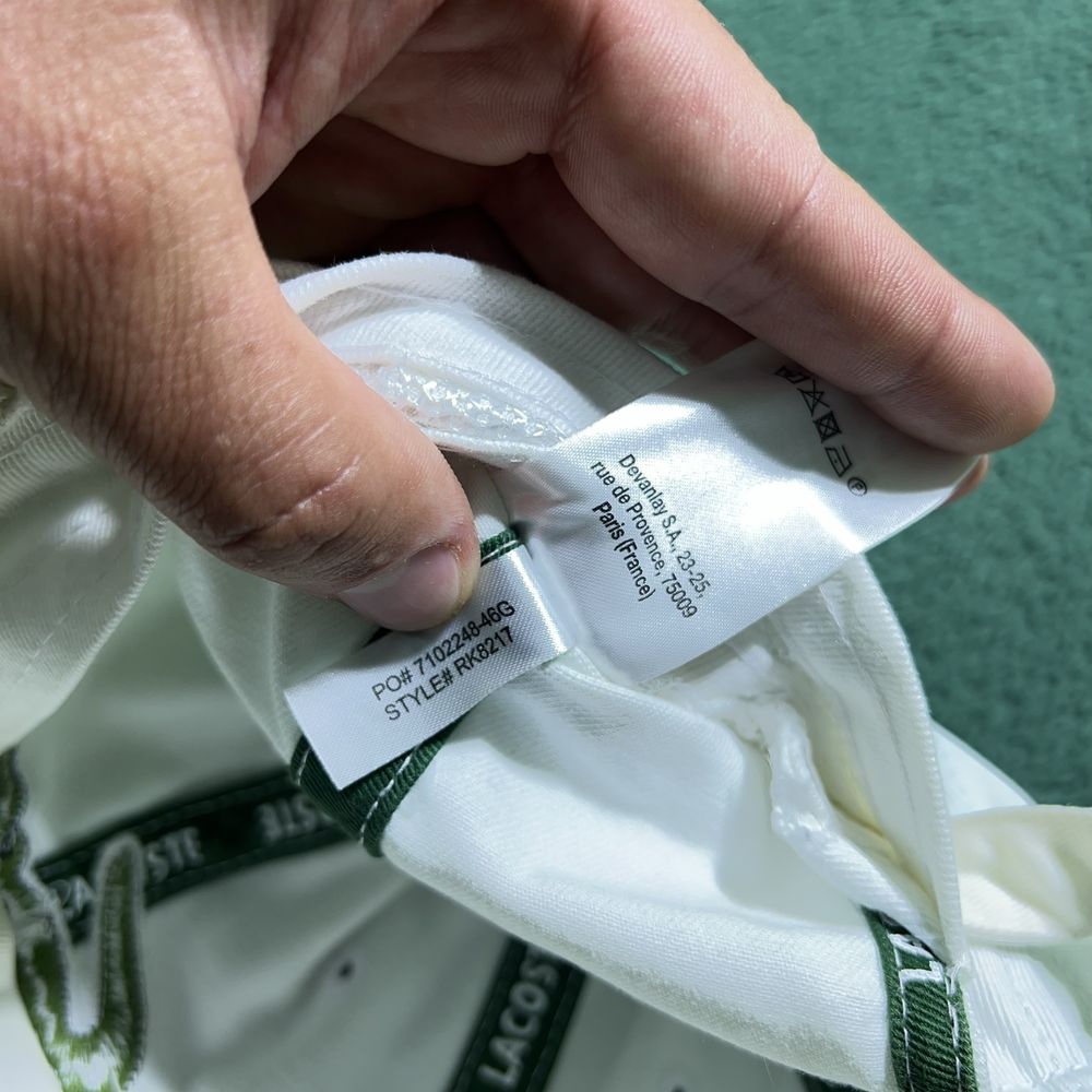 Кепка Lacoste бейсболка