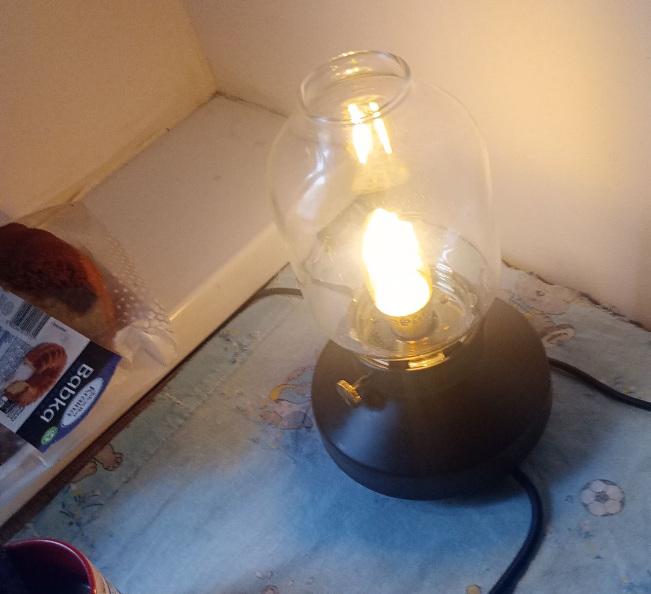 Lampka IKEA z regulacją + żarówka