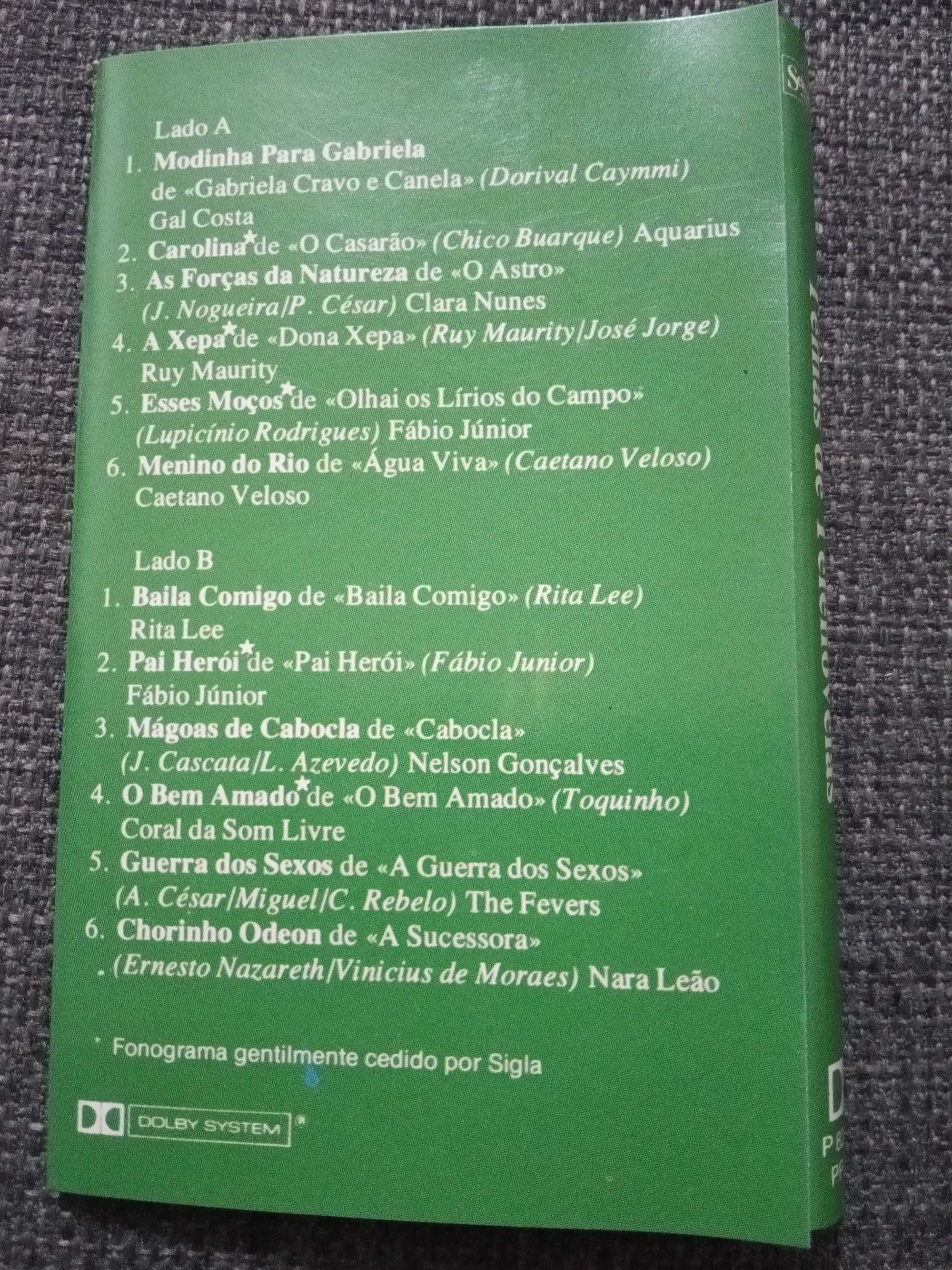Música brasileira - Cassetes A melhor música do Brasil