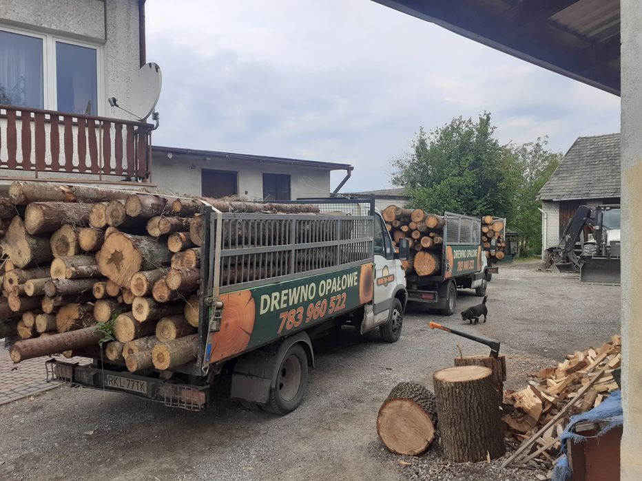 Drewno Kominkowe opałowe Tanio (suche) Tarnobrzeg Głogów Kolbuszowa