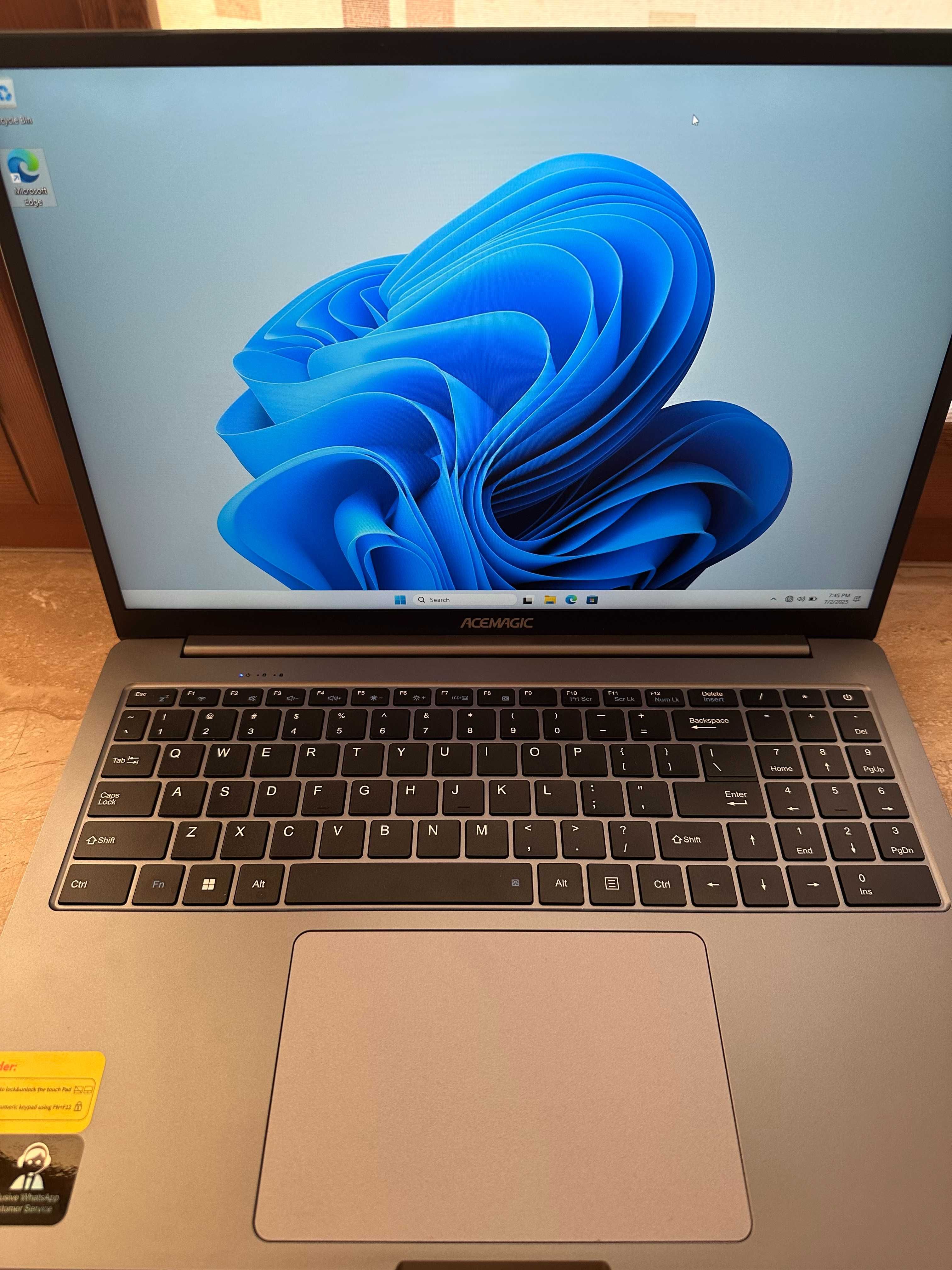 Laptop ACEMAGIC 16 cali 16 GB DDR4 512GB SSD Przenośny, 1920 * 1200s