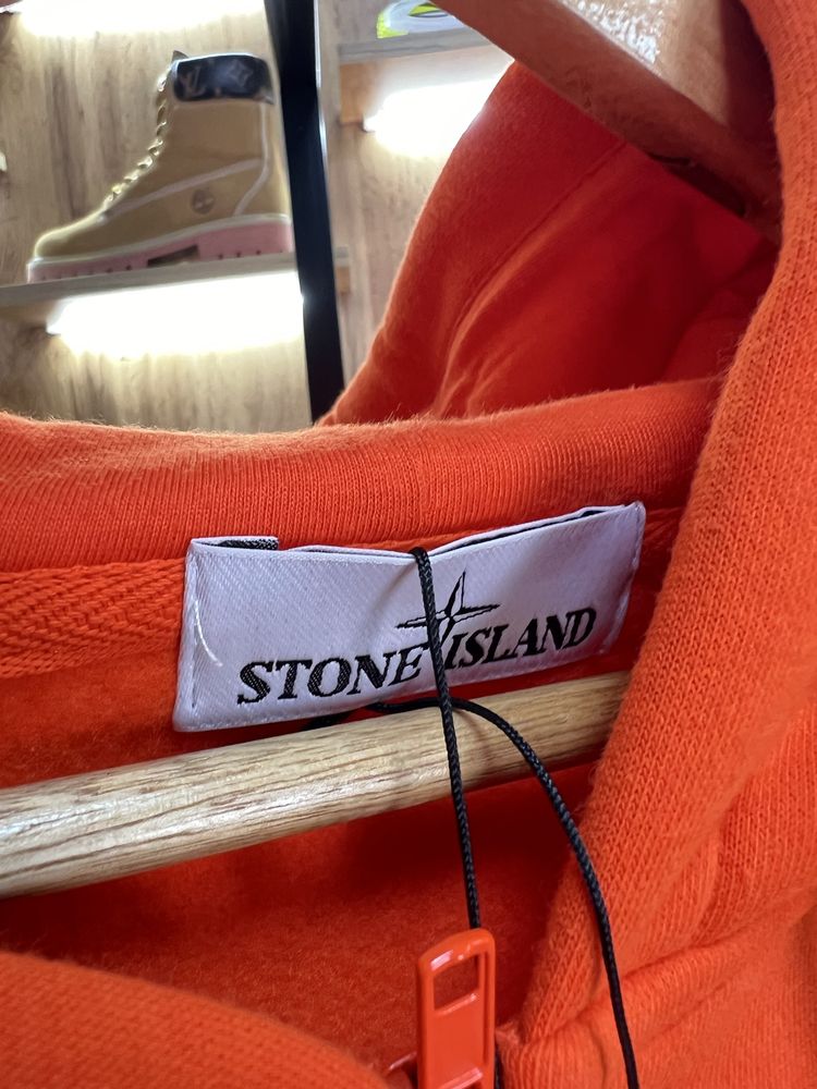 Зіп Худі Stone Island Orange