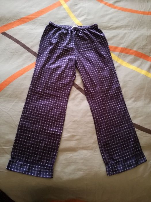 Pijama Cetim Azul Escuro, M