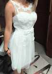 Vestido de casamento curto