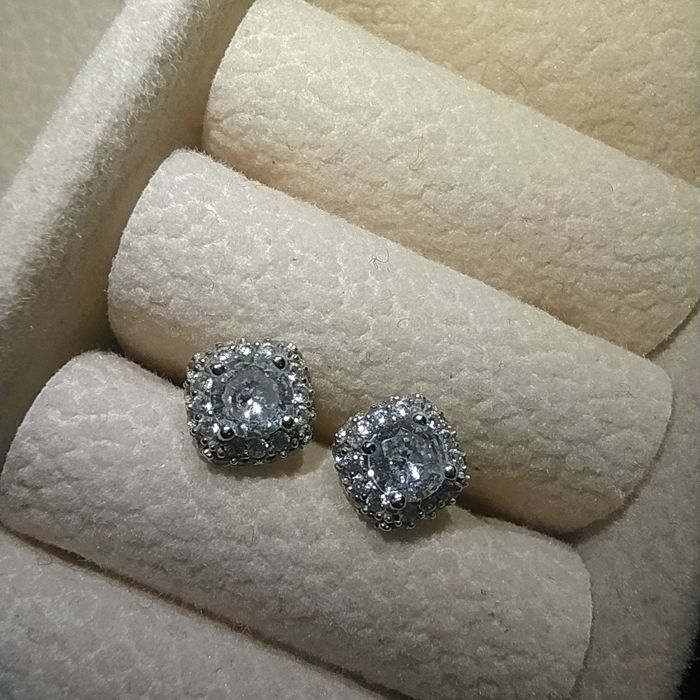 Сережки. Срібло 925. Куб. цирконій.