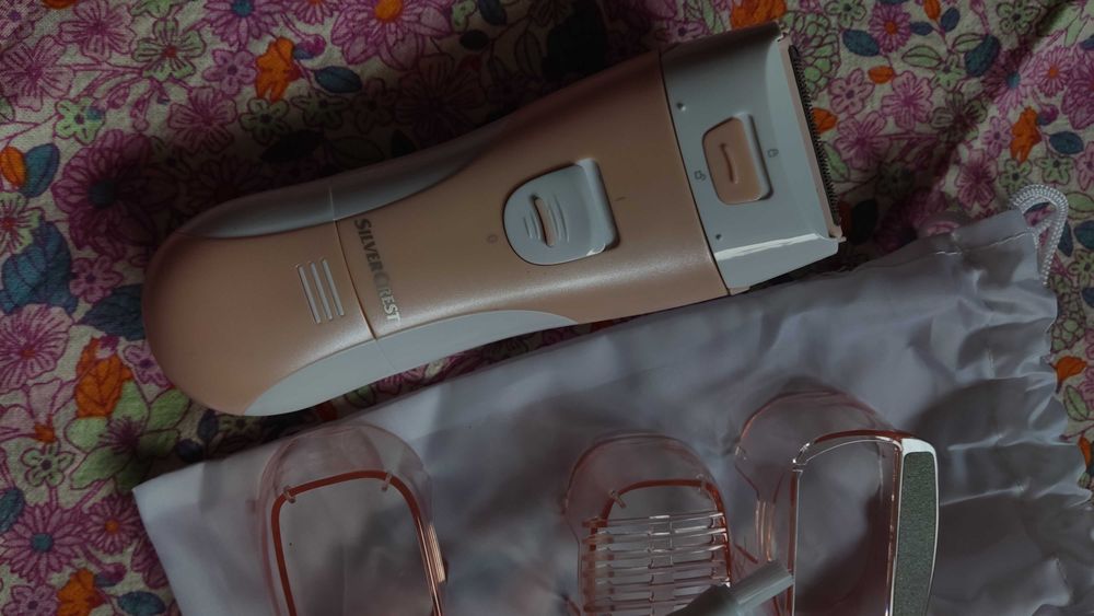 nowa golarka damska do golenia na sucho i mokro SilverCrest