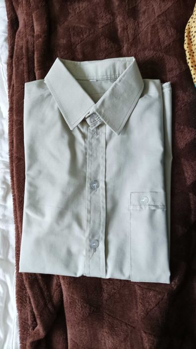 koszula chłopięca elegancka r. ok. 140 cm/10 lat