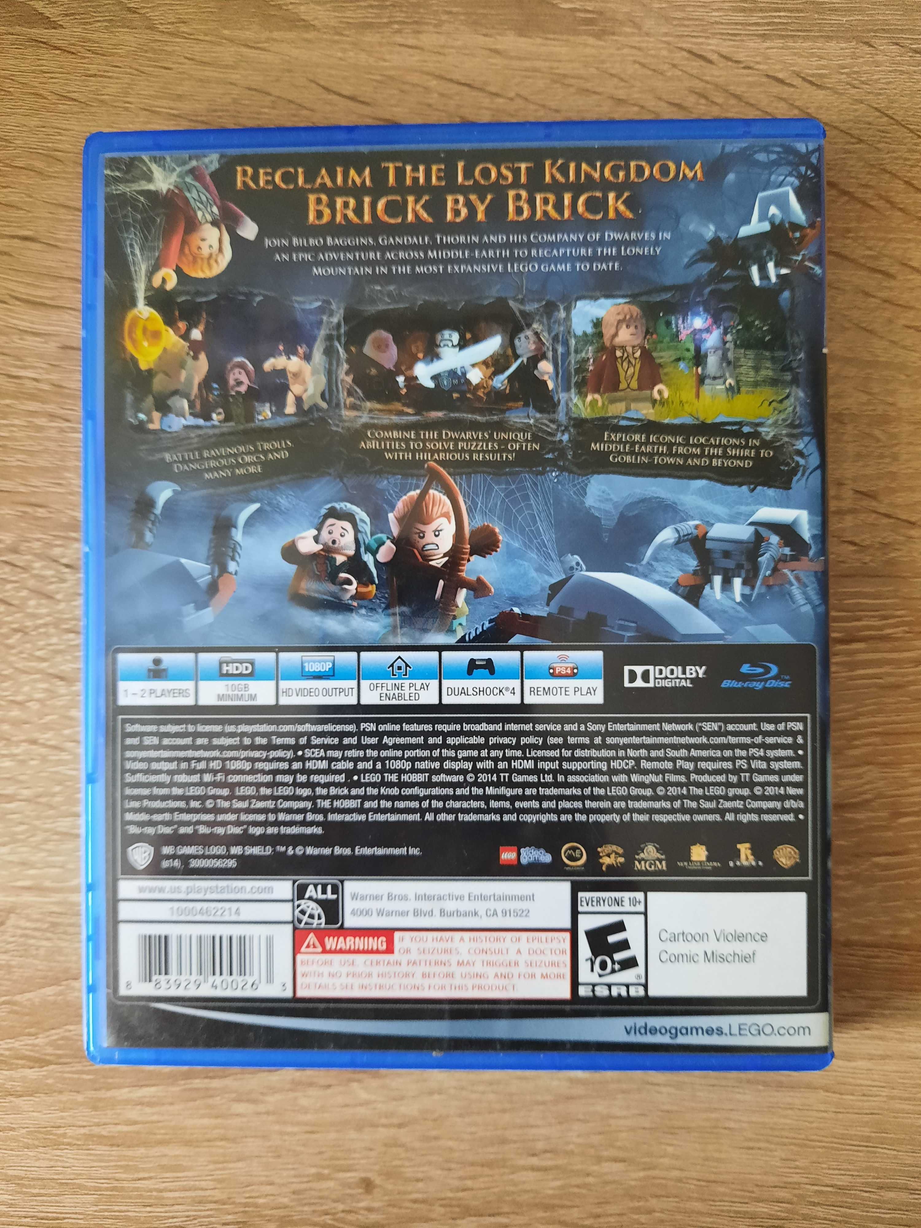 Hobbit gra na konsolę PS4