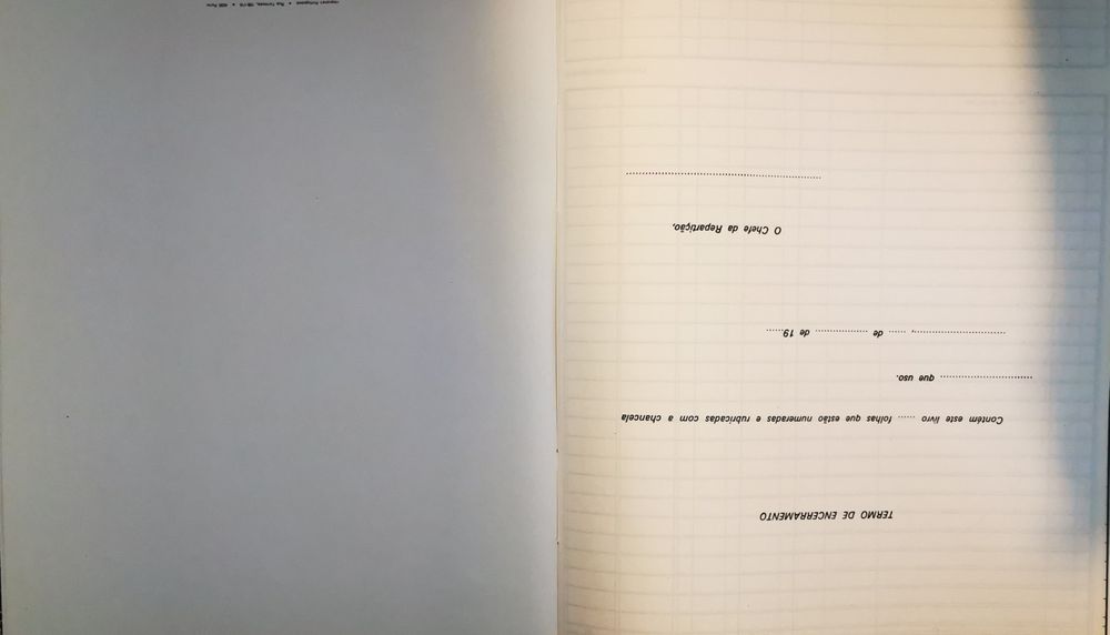 Livro registos IVA do Rei dos Livros