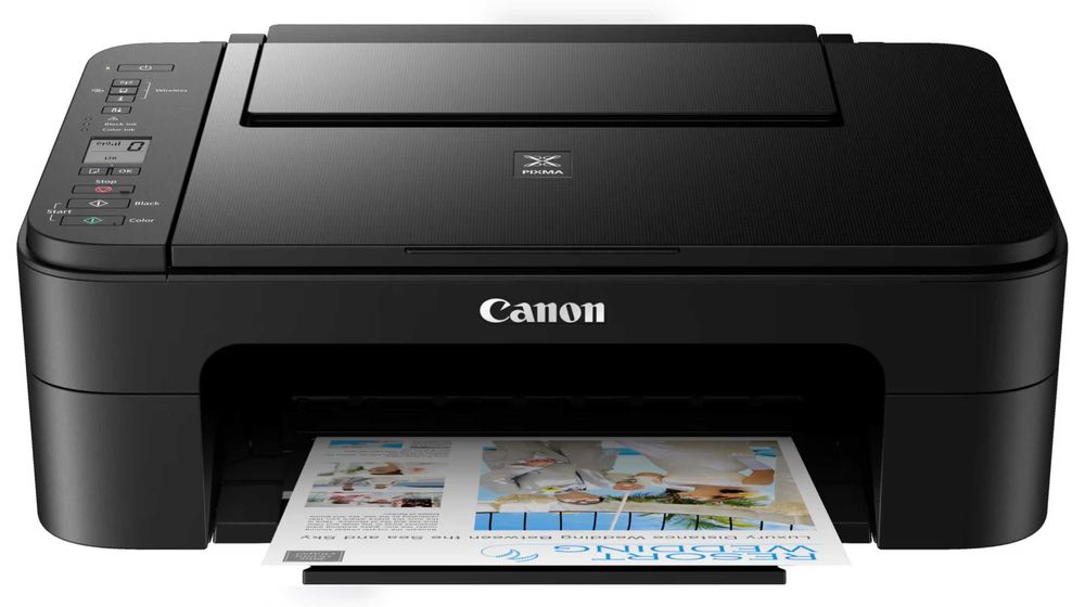 Принтер кольоровий Canon PIXMA цветной МФУ 3 в 1 Фото + Сканер