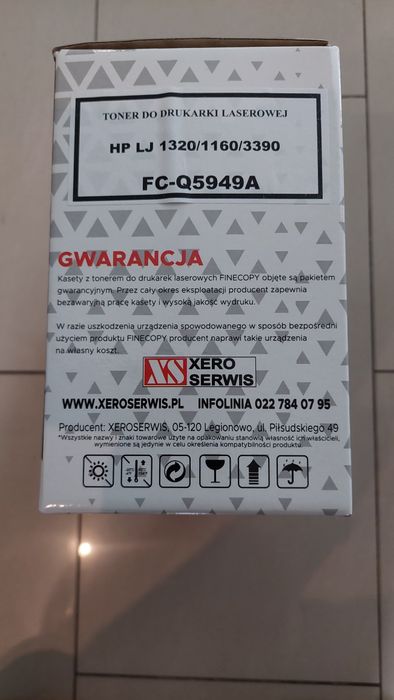 Toner do HP Laser Jet 1320 / 1160 / 3390 Czarny Nowy FC-Q5949A