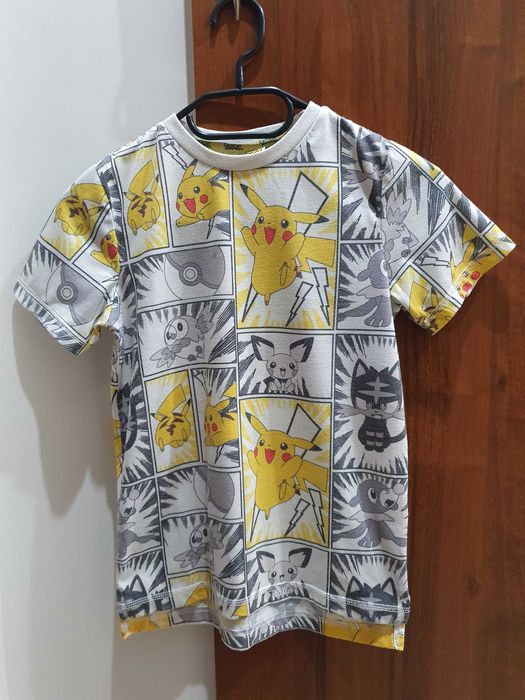 Pokemon t-shirt dla chłopca rozmiar 134