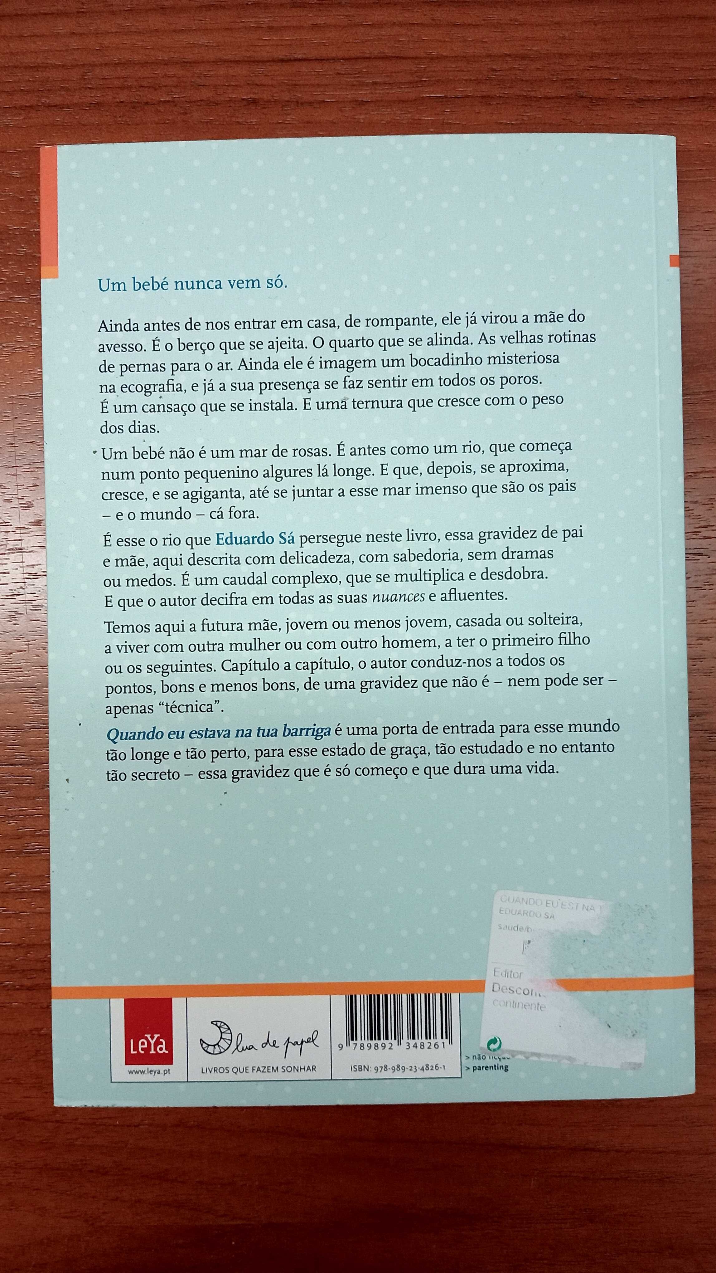 Quando eu estava na tua barriga - Eduardo Sá