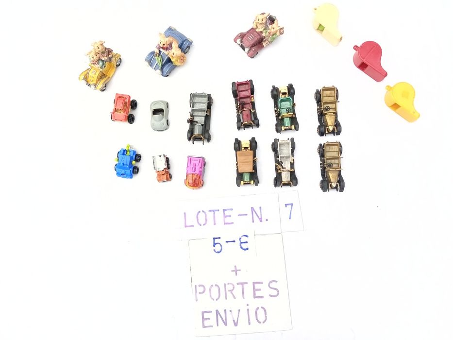 Vários lotes de várias miniaturas c/ e s/ escala