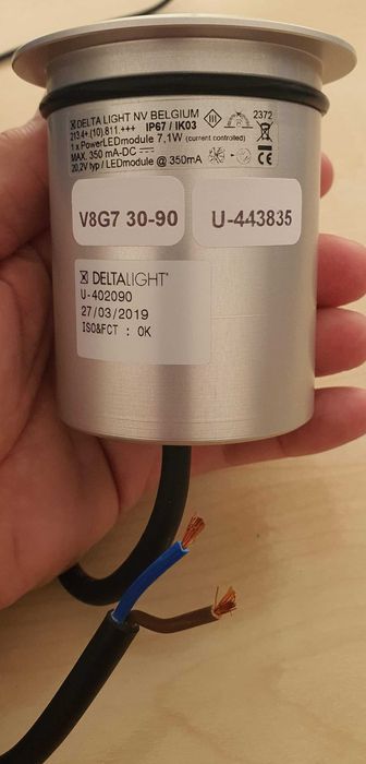 Delta Light LOGIC 60 R MOON Spot embutido