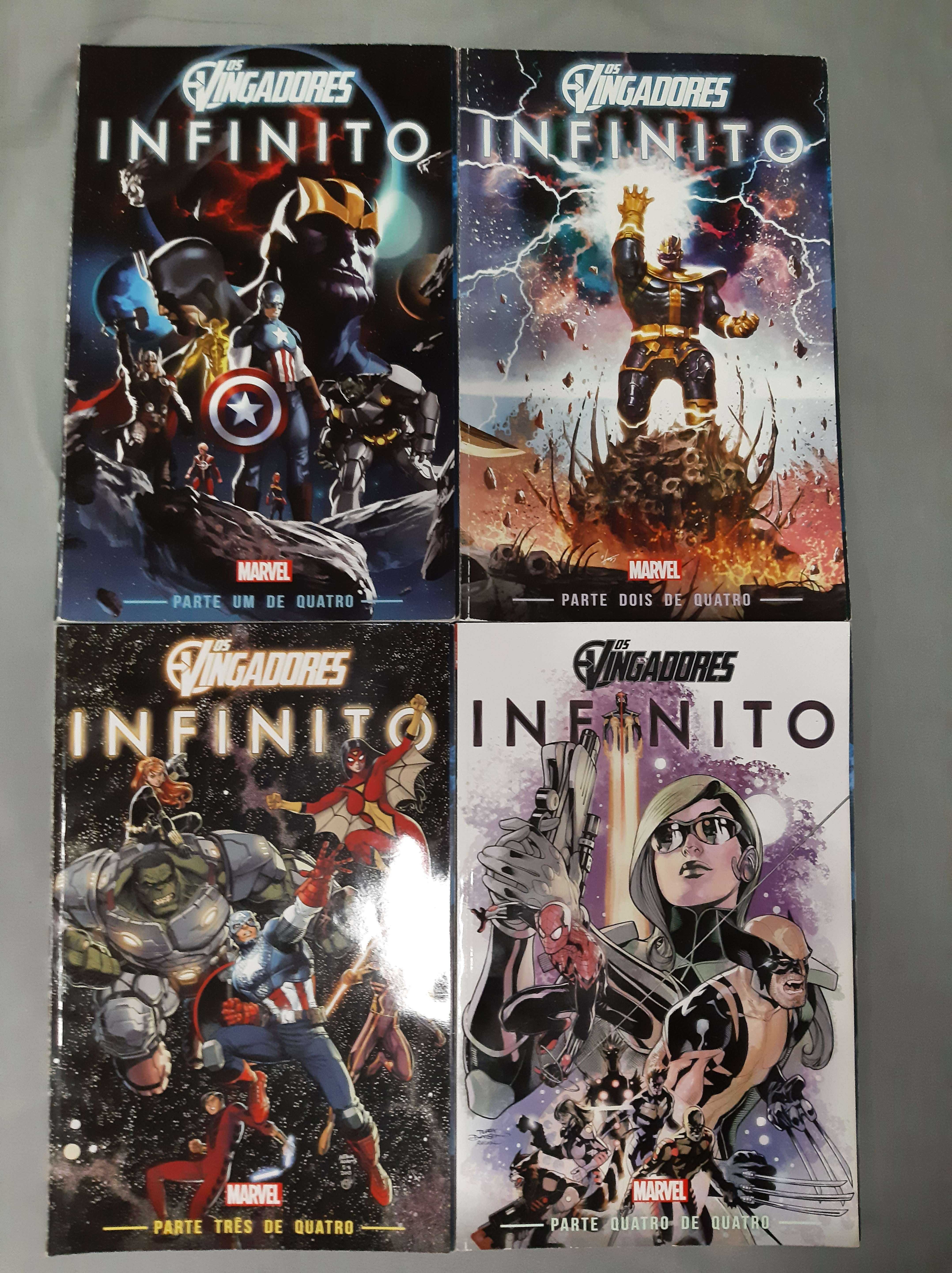 Comic Books MARVEL - Edição especial e Saga do Infinito