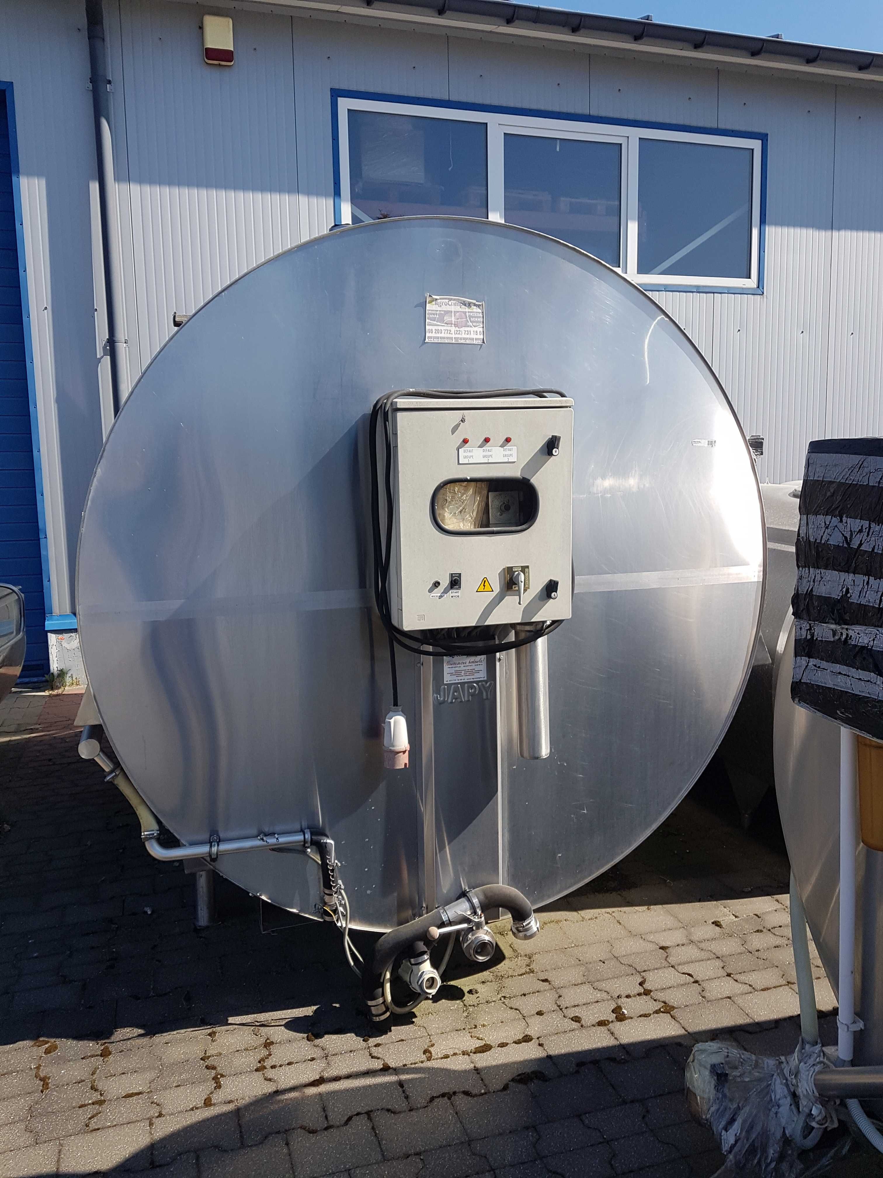 Schładzalnik zbiornik do mleka  Japy 6710 L