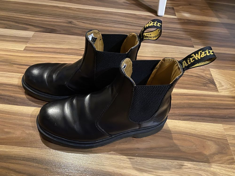 Buty Botki czarne skórzane oryginalne Dr Martens 39/40 Wkładka 26