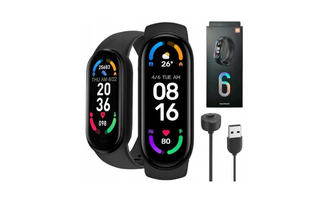 Smartwatch Smartband Opaska Sportowa Zegarek Wodoodporny M6 WYPRZEDAŻ!