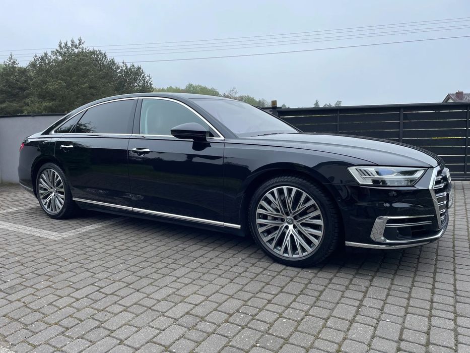 Audi A8 Long_Salon PL_ZawieszeniePredykcyjne_NOWY: 936.000_B&O Advanced_FV 23%