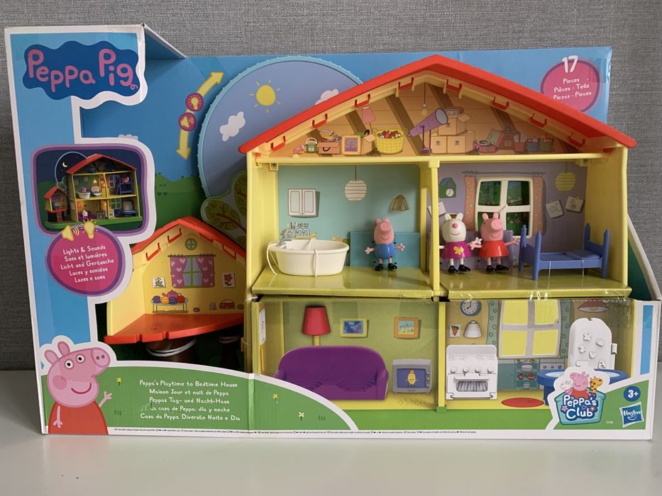 Peppa Pig будиночок «Готуємось до сну» Пеппа звук світло dream house