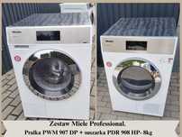 Zestaw Miele Professional. Pralka PWM 907 DP + suszarka PDR 908 HP