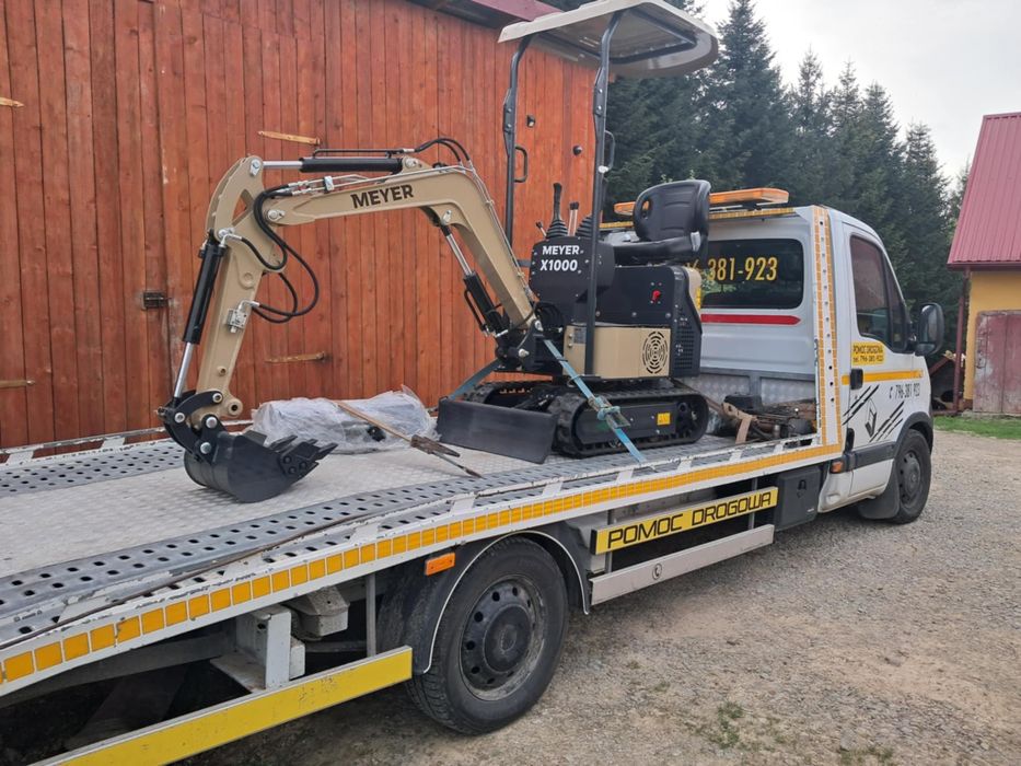 Minikoparka Nowa 11 mth  cena Brutto Możliwość transportu