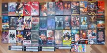 Відеокасети VHS фантастика, бойовики, музика, комедії 1980-2000 роки