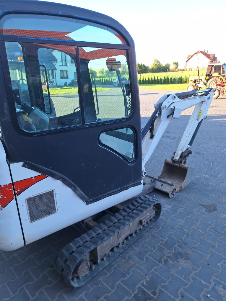 Minikoparka Bobcat E 14 koparka łyżka skarpowa